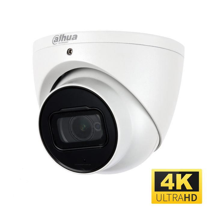Dahua 8MP Camera 4K HD, Starlight Eyeball, Fixed 2.8mm
