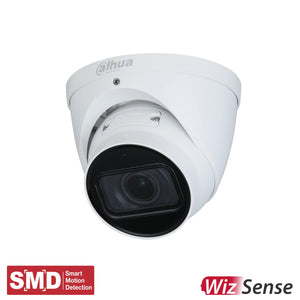 Dahua Camera, 4 x 4MP WizSense Turret Camera Motorized Lens Kit with 4CH Ultra 4K NVR