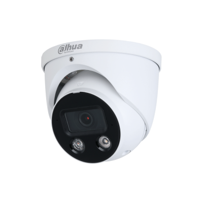 Dahua 6MP Smart Dual Illumination Active Deterrence Eyeball WizSense Network Camera SMD 4.0 6MP Full-color 2.8mm lens