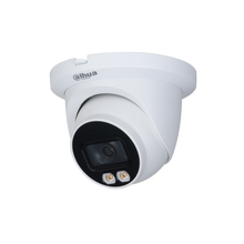 Load image into Gallery viewer, Dahua 4MP Full-color Warm LED Fixed-focal Eyeball WizSense Network Camera - CCTVMasters.com.au