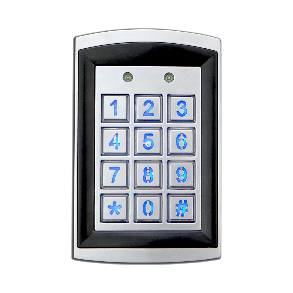 Standalone Access Control Keypad with Card Reader up to 500 Users