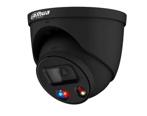 Dahua AI Active Deterrence Version 2.0, TiOC Three in One Camera, 5MP Full-color IP Turret Camera Fixed 2.8mm