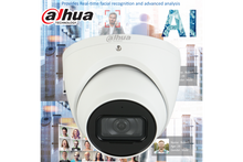 Load image into Gallery viewer, Dahua Smart AI 4MP Starlight+ IP Turret Camera, Fixed 2.8mm - CCTVMasters.com.au