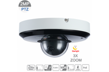 Load image into Gallery viewer, Dahua DH-SD1A203T-GN 2MP Starlight IP PTZ 3X 2.7mm~8.1mm VF lens Network Camera