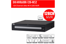 Load image into Gallery viewer, Dahua 128 Channel Ultra 4K H.265 Network Video Recorder - CCTVMasters.com.au