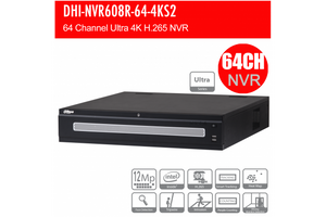 Dahua 64Ch Ultra 4K H.265 NVR DHI-NVR608R-64/128-4KS2
