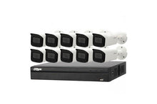 Load image into Gallery viewer, Dahua Camera, 10 x 8MP Bullet Camera Motorized Kit with 16CH NVR+ 3TB HDD - CCTVMasters.com.au